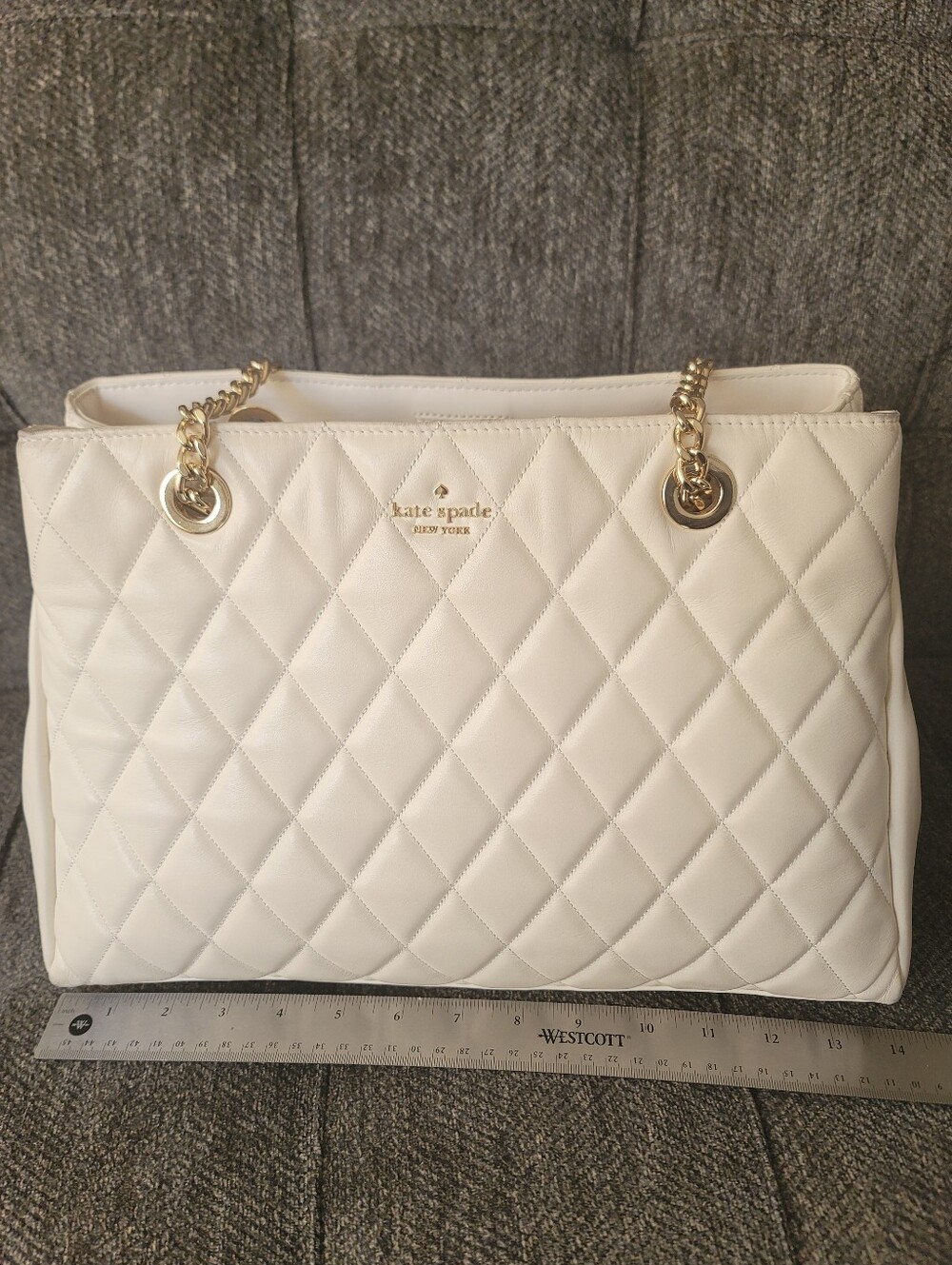 Kate Spade Carey Quilted Leather Tote - Picture 6 of 16